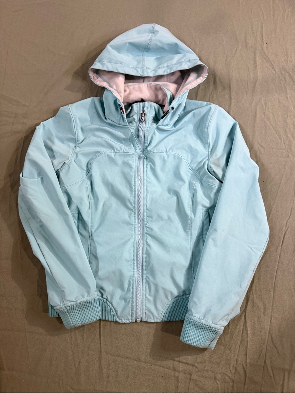 Women's Marmot Full Zip Soft Shell Jacket Teal Size M.